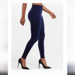 Spanx Ready To Wow Velvet Leggings  High Rise